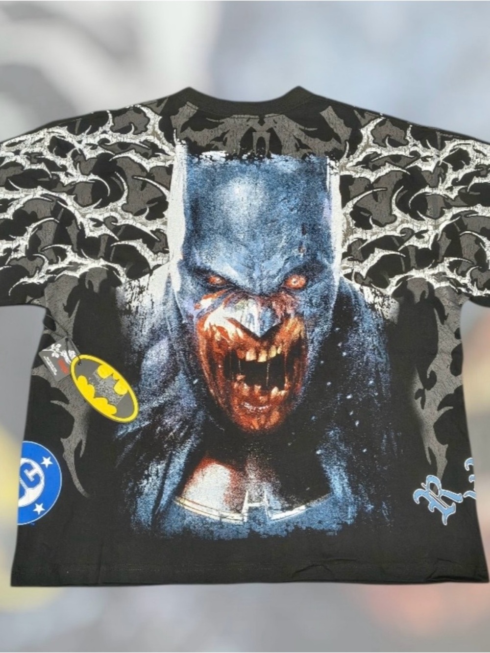 Men's Civil Regime/DC comics Graphic Short Sleeve Tee with evil Batman.